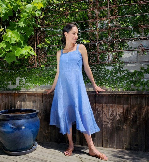 Breathable Linen Dress | Italian Summer Women's Wear S / Sand Breathable Linen Dress | Italian Summer Women's Wear S / Sand