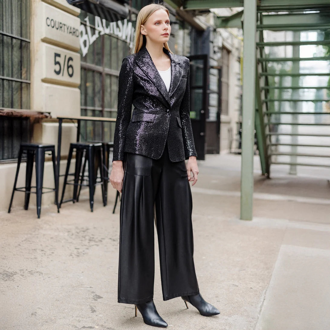 Sparkly Stretch Holiday BLazer