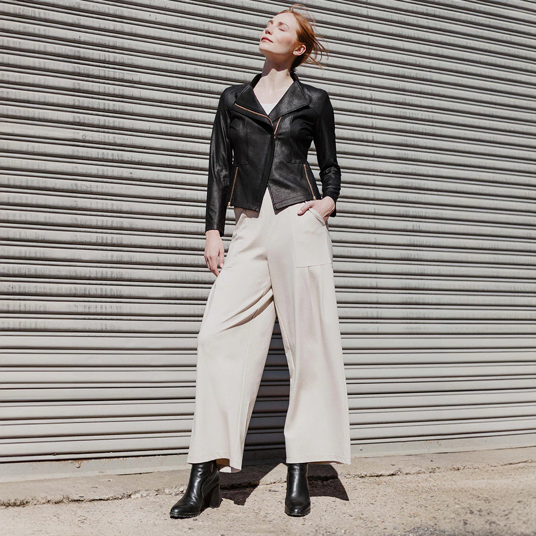 Black Vegan Leather Jacket