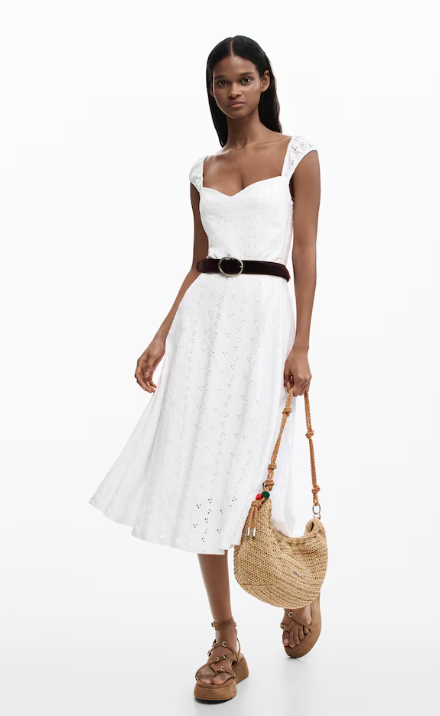 desigual cocktail dress Desigual Women's Floral Strap Dress
