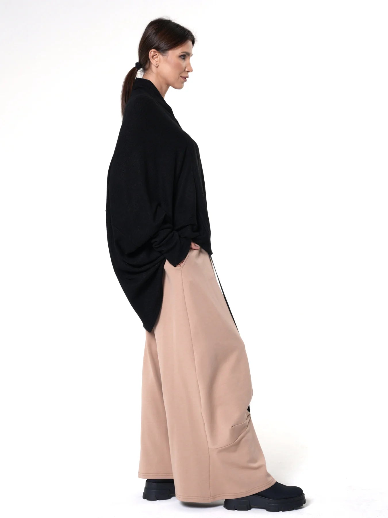 Oversized Zip Up Cardigan