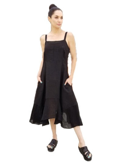 Best Fit Linen Dress | Italian Linen Women's Summer Dress S / Charcoal Best Fit Linen Dress | Italian Linen Women's Summer Dress S / Charcoal