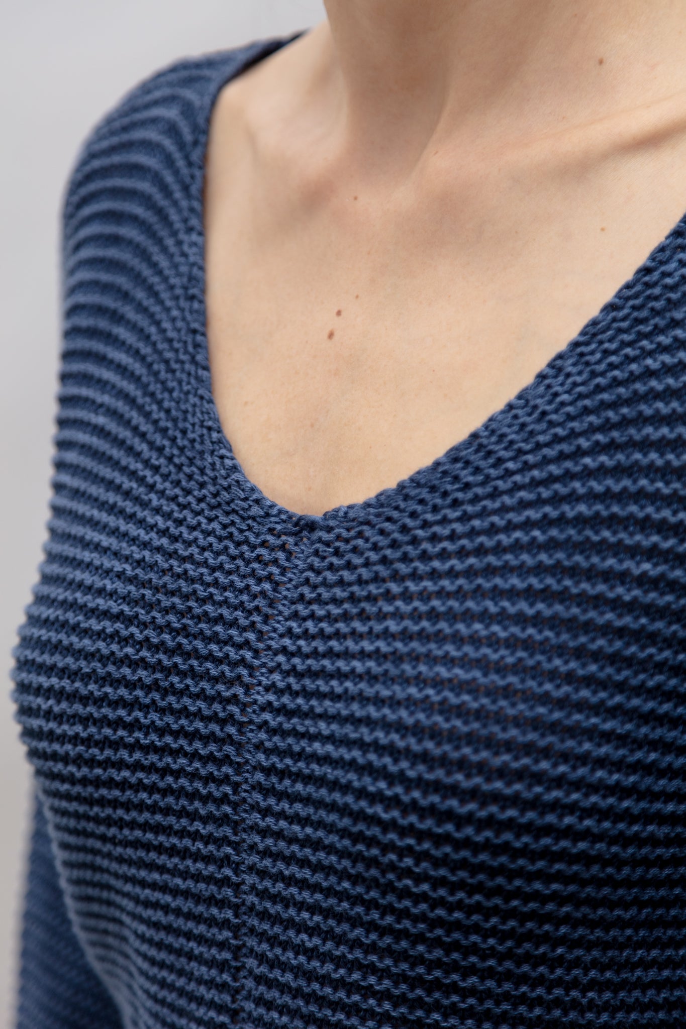 Mid Stitch Cotton Sweater