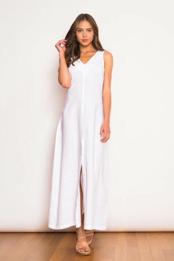Linen Maxi Dress - Main Image